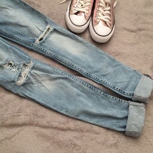 H&M super skinny low waist jeans
